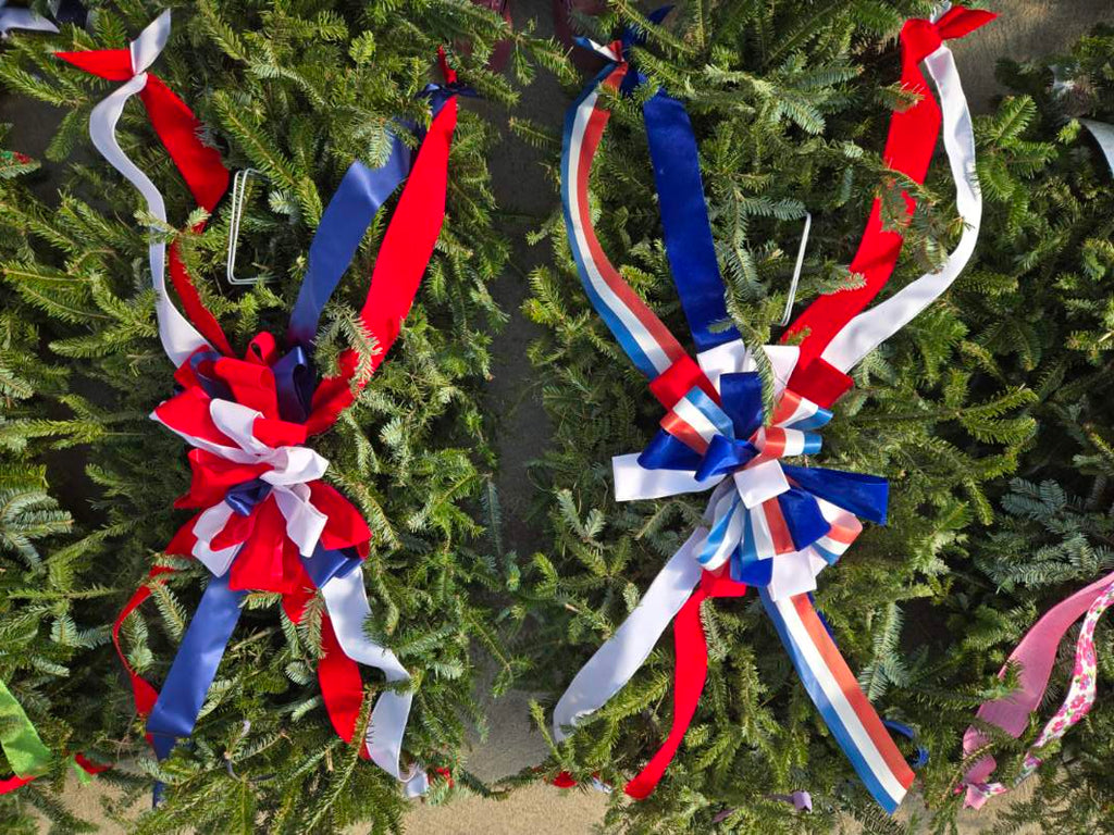 Large Grave Blanket - Bow ONLY