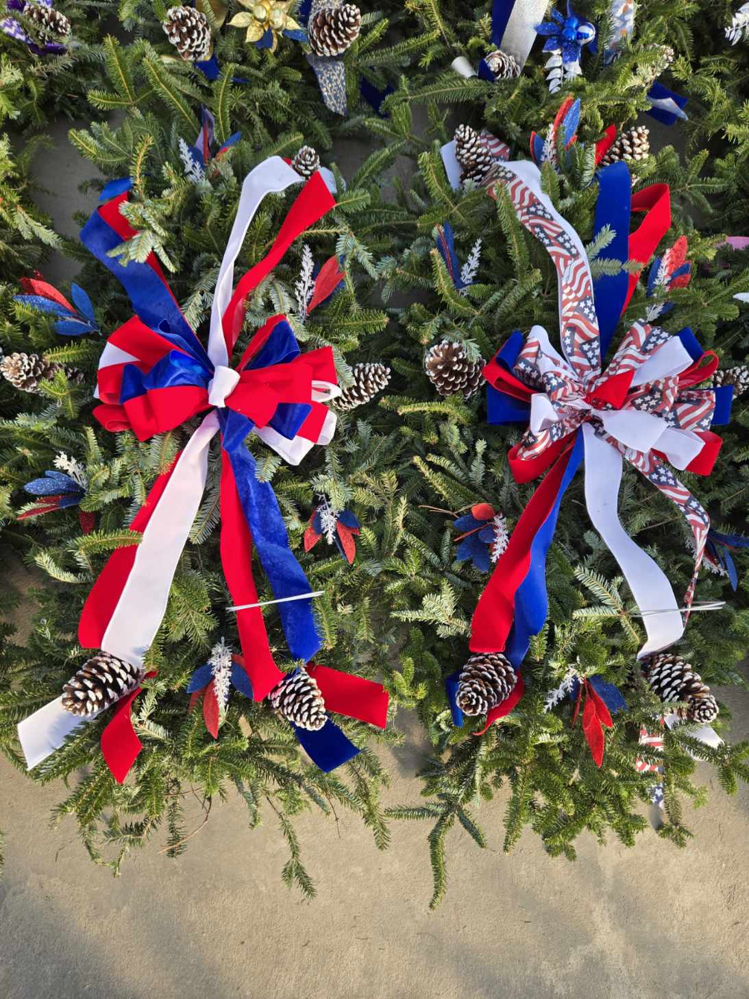 Large Grave Blanket - Fully Decorated