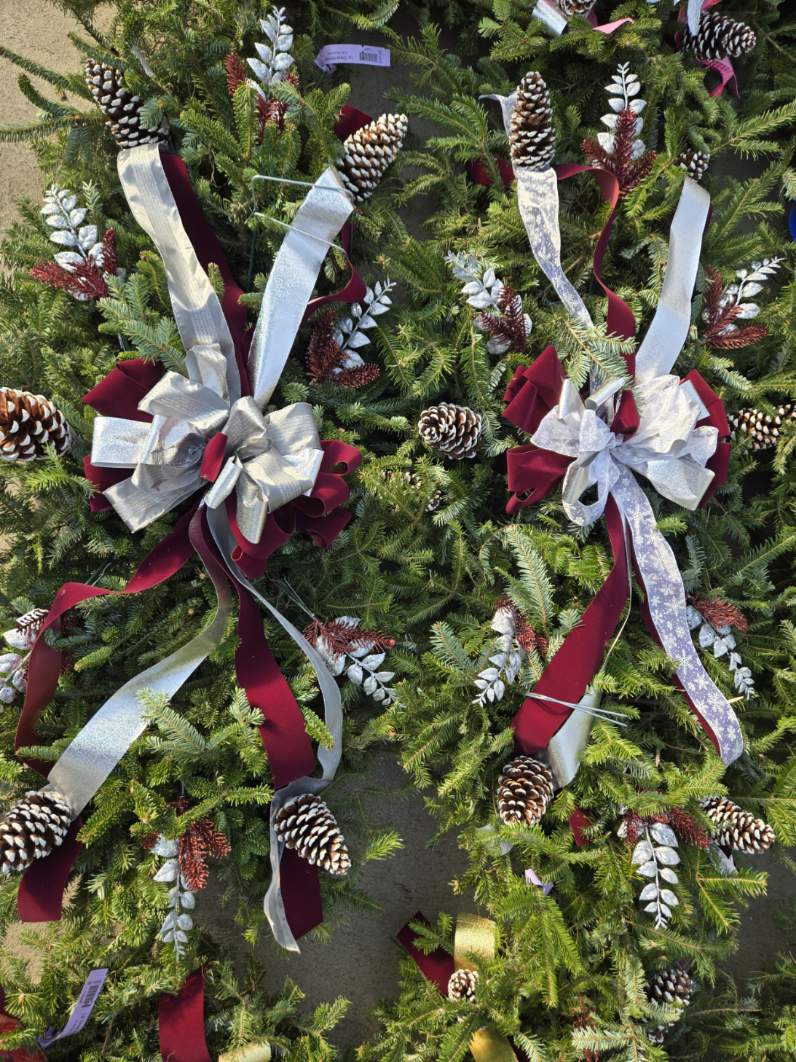 Large Grave Blanket - Fully Decorated