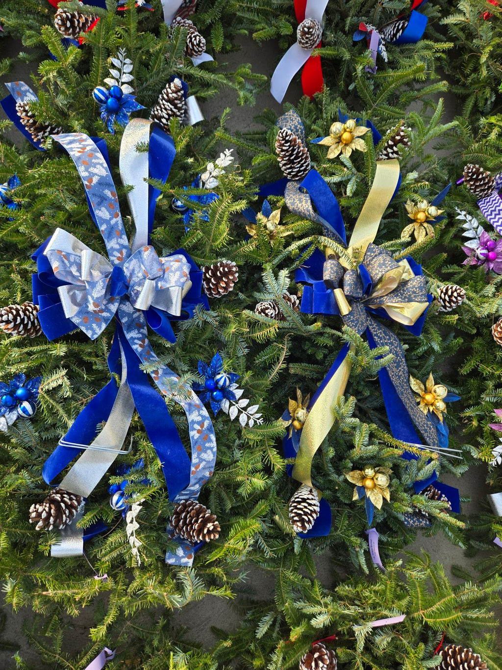 Large Grave Blanket - Fully Decorated