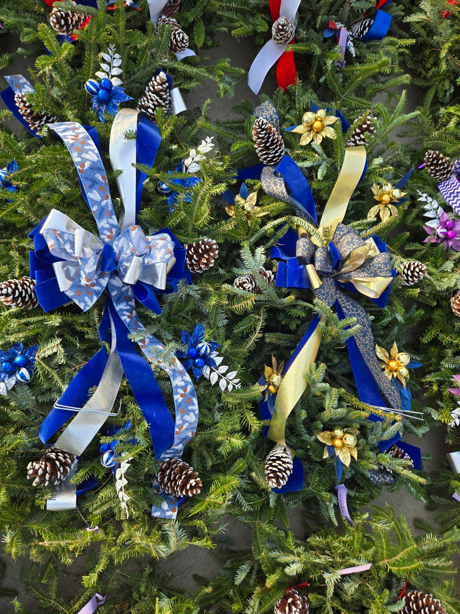 Large Grave Blanket - Fully Decorated