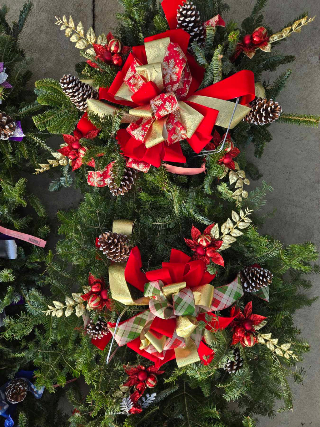 Small Grave Blanket - Fully Decorated