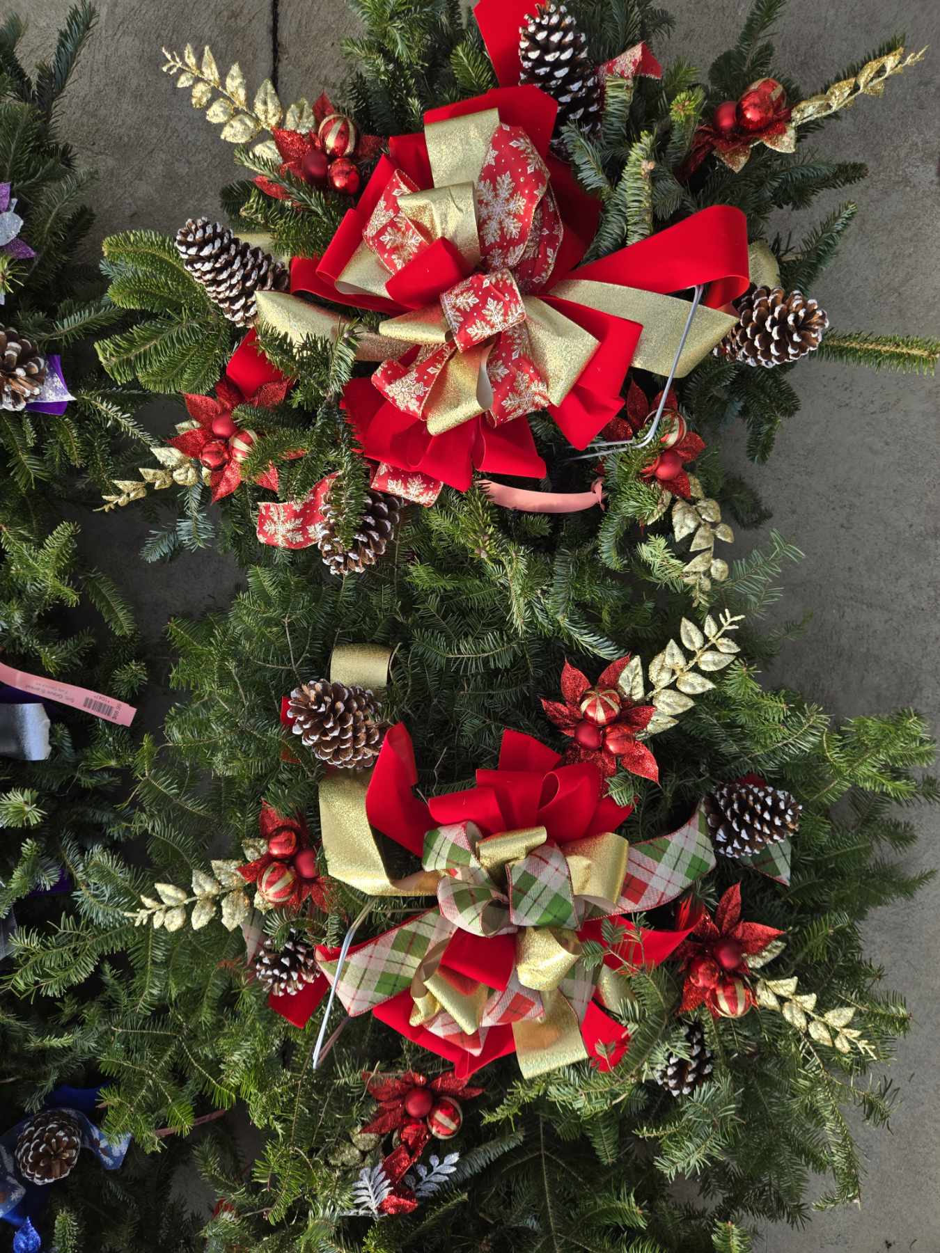 Small Grave Blanket - Fully Decorated