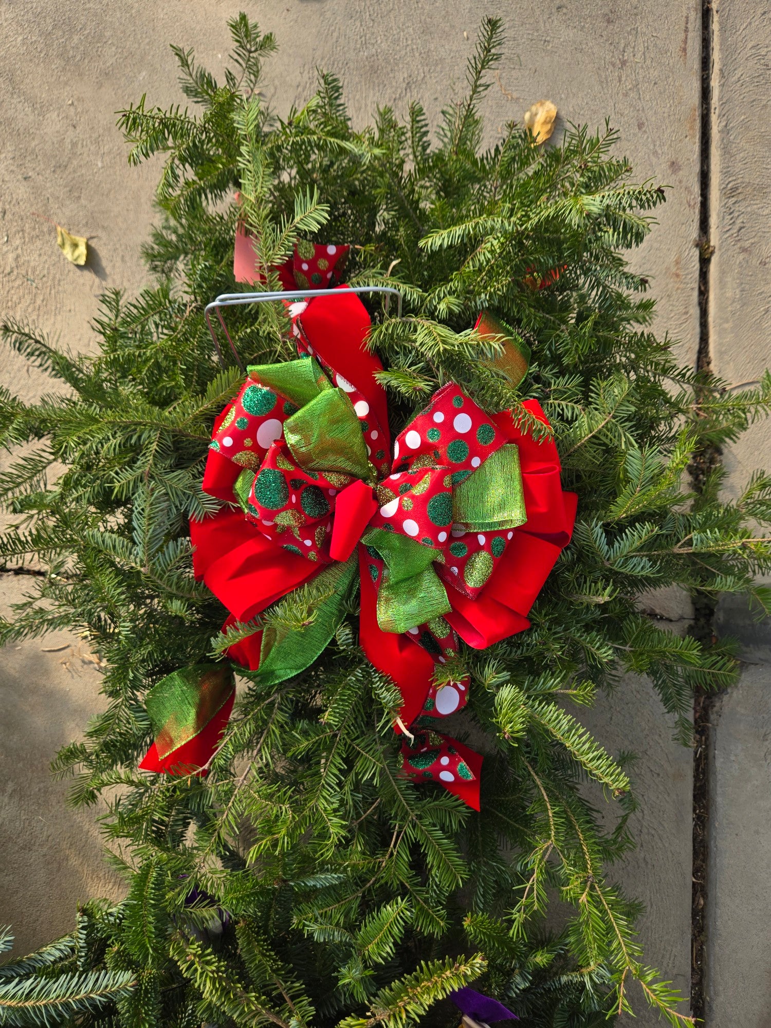 Small Grave Blanket - Bow ONLY