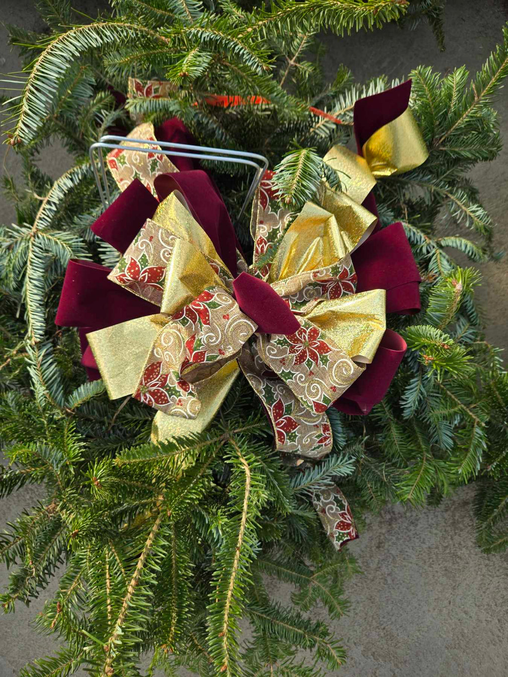 Small Grave Blanket - Bow ONLY