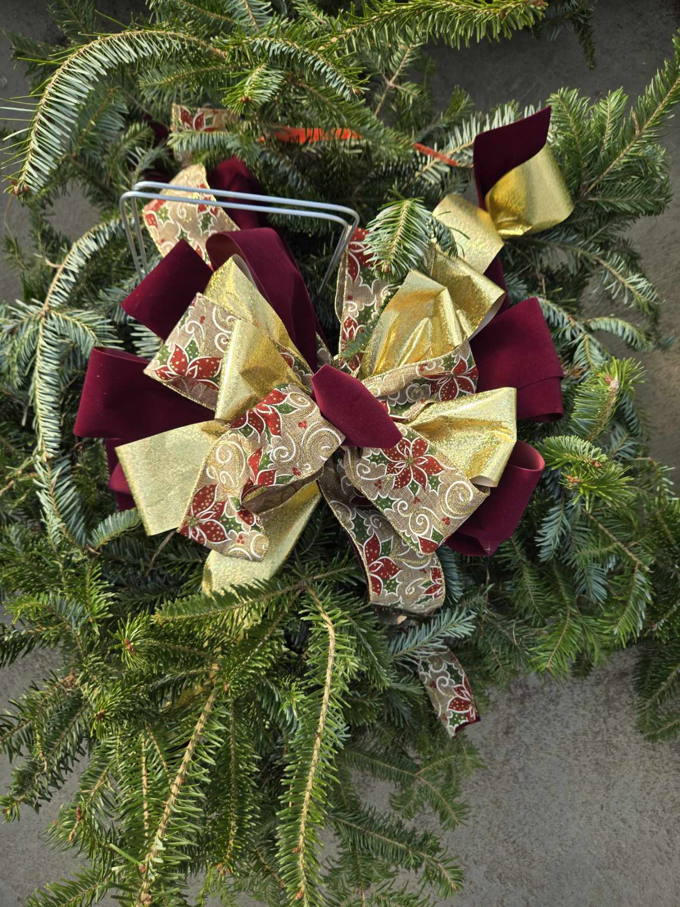 Small Grave Blanket - Bow ONLY